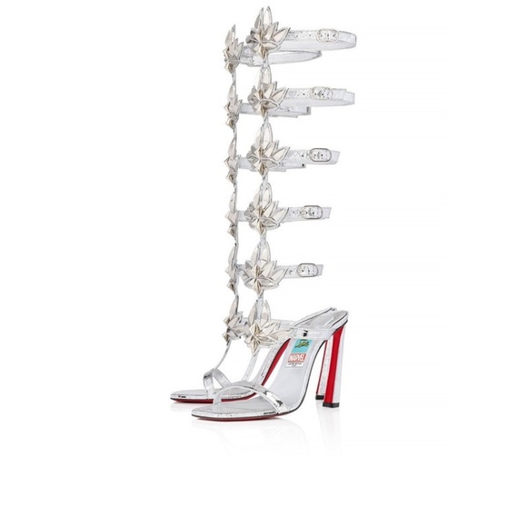 New Christian Louboutin x Marvel Sea Warrior Gladiator Heel - Picture 3 of 15